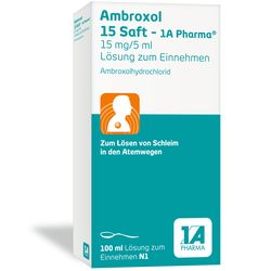 AMBROXOL 15 Saft-1A Pharma