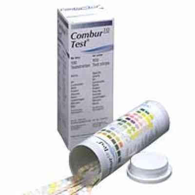 COMBUR 5 Test HC Teststreifen, 10 St - best-arznei.de