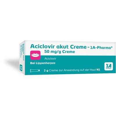 ACICLOVIR akut Creme-1A Pharma
