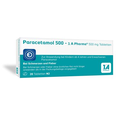 PARACETAMOL 500-1A Pharma Tabletten
